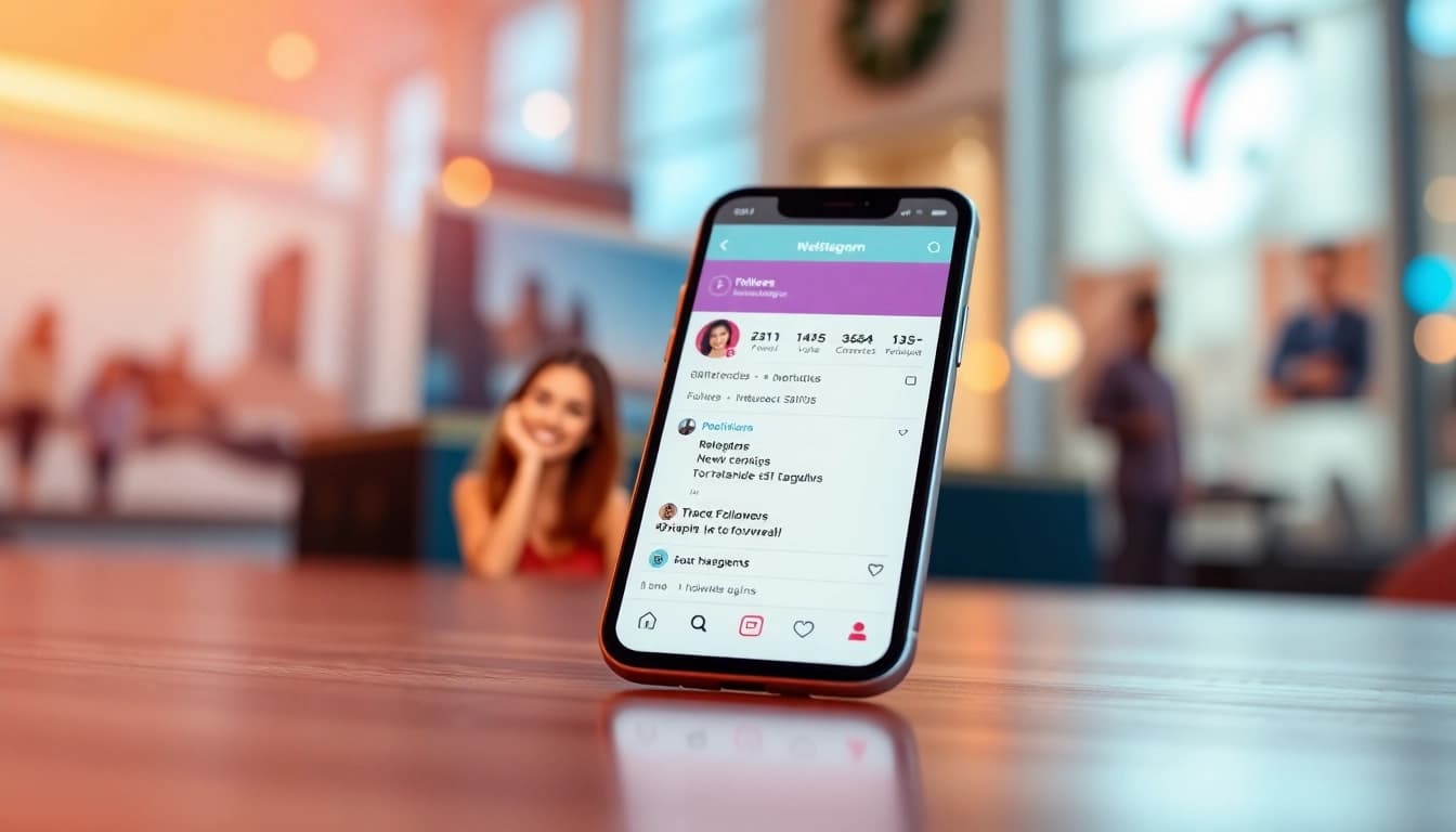 インスタ いいね 購入でフォロワーを増やすスマートフォンの画面を示す。