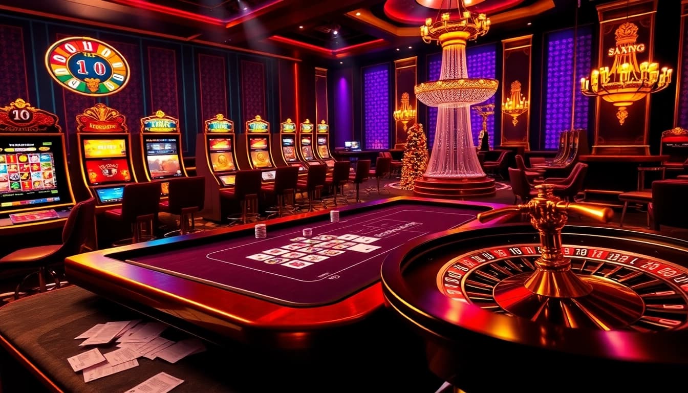 Découvrez l'excitation du casino en ligne France fiable avec de superbes tables de poker numériques et des machines à sous vibrantes.