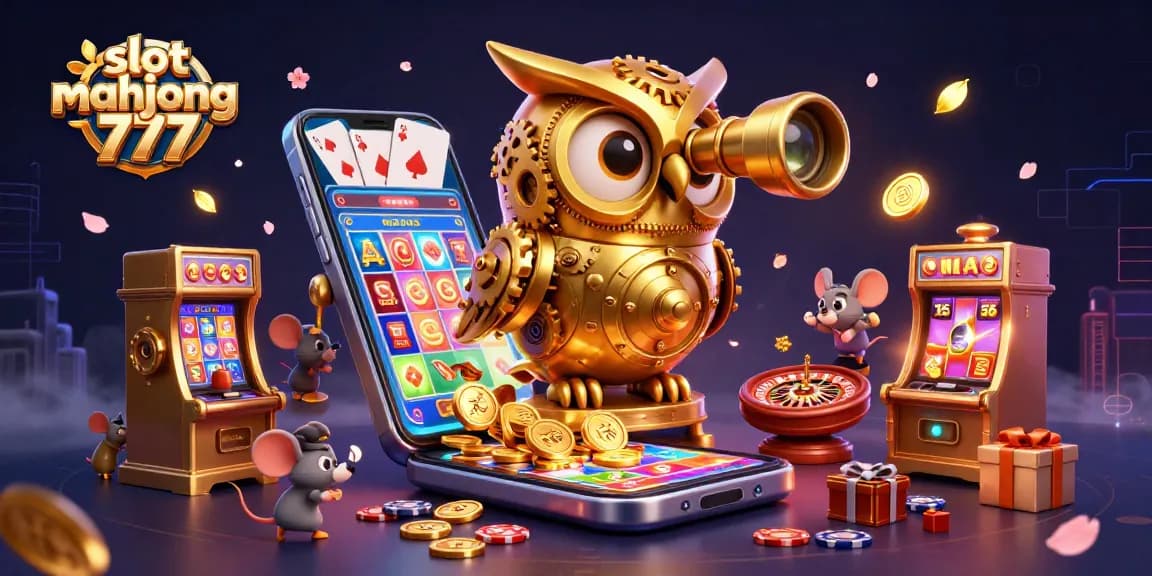 Experience the thrill of slot mahjong 777 with vibrant 3D visuals and dynamic casino elements.