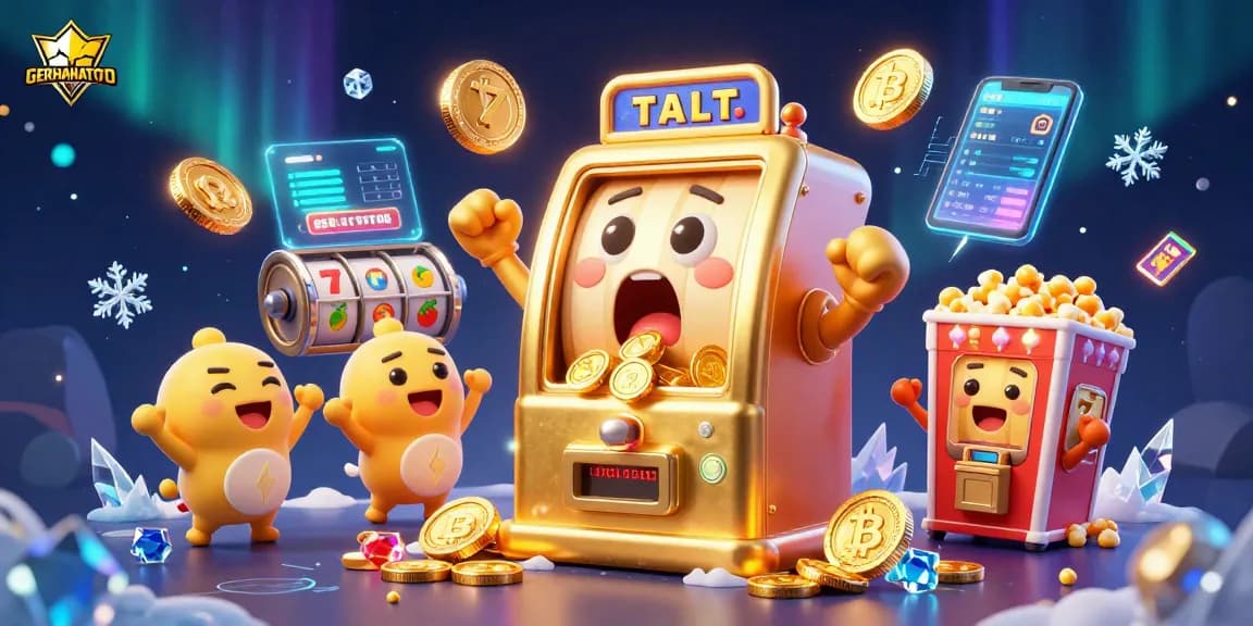 GERHANATOTO menghadirkan hasil jackpot menarik dengan mesin slot sensitif dan animasi ceria, binatang slot berkecil menyemangati.