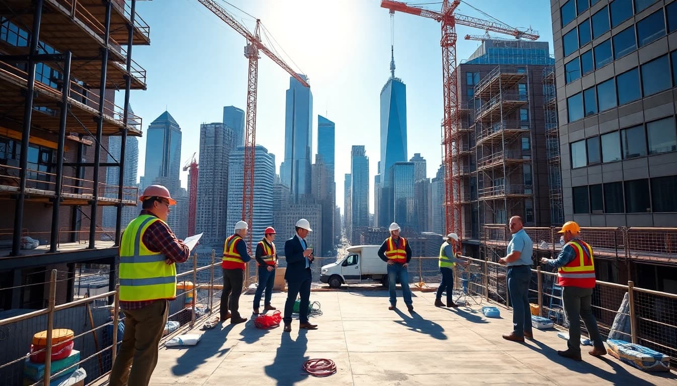 Construct a modern commercial building with a leading New York Commercial General Contractor team.