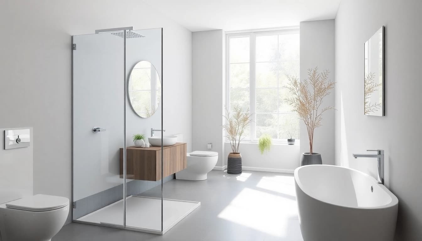 Verleihen Sie Ihrem Badezimmer einen modernen Look mit Produkten von sonni sanitär GmbH.