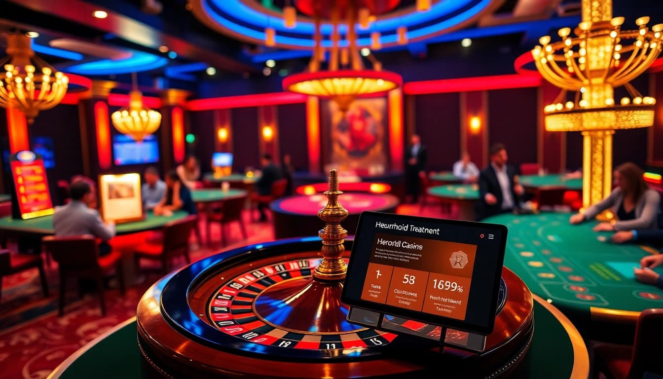 Experience Online hemorrhoid treatment while enjoying the excitement of casino games and betting activities.