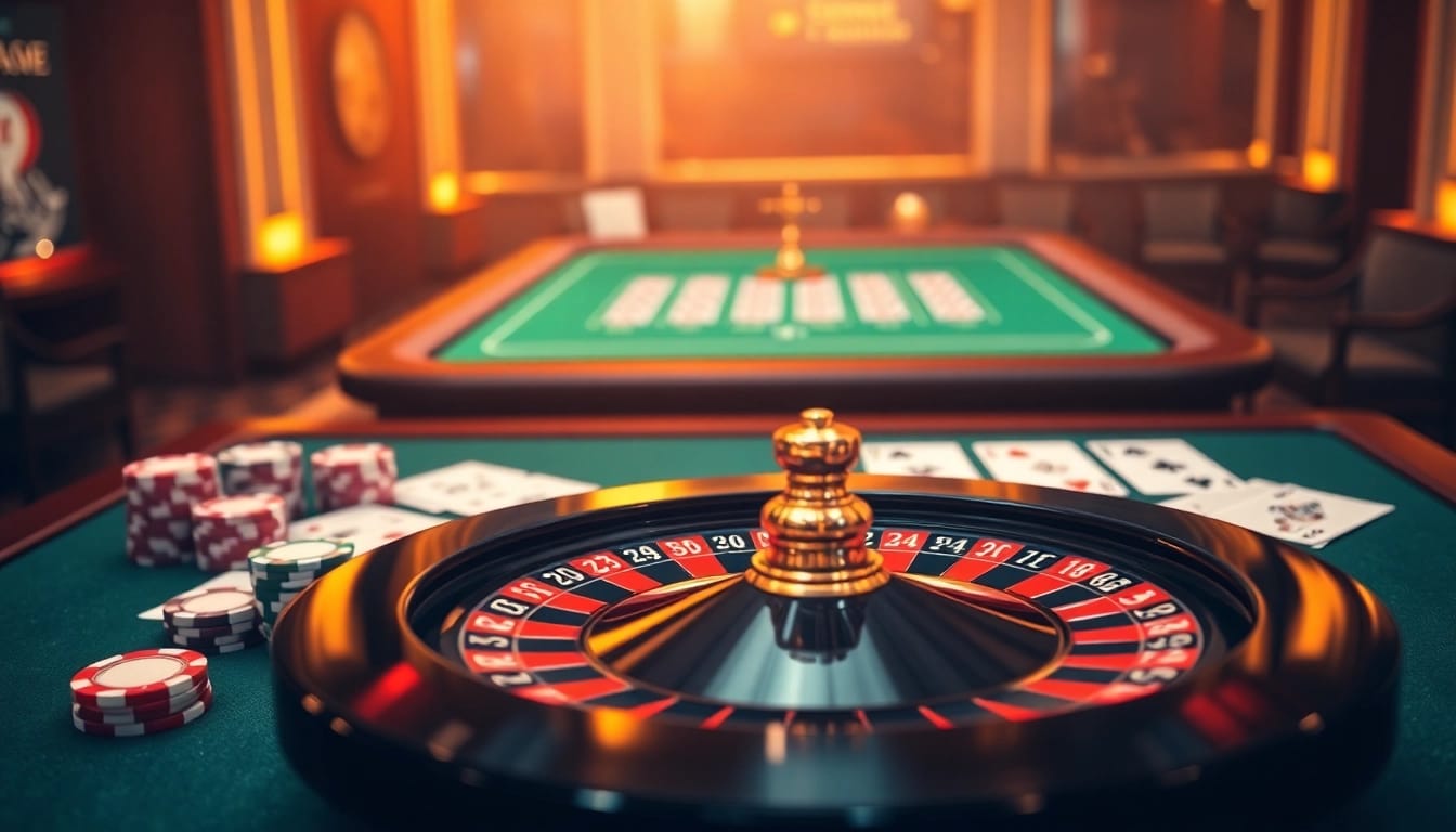 Placer des paris dans un casino en ligne fiable en France avec une action passionnante de roulette et de poker.