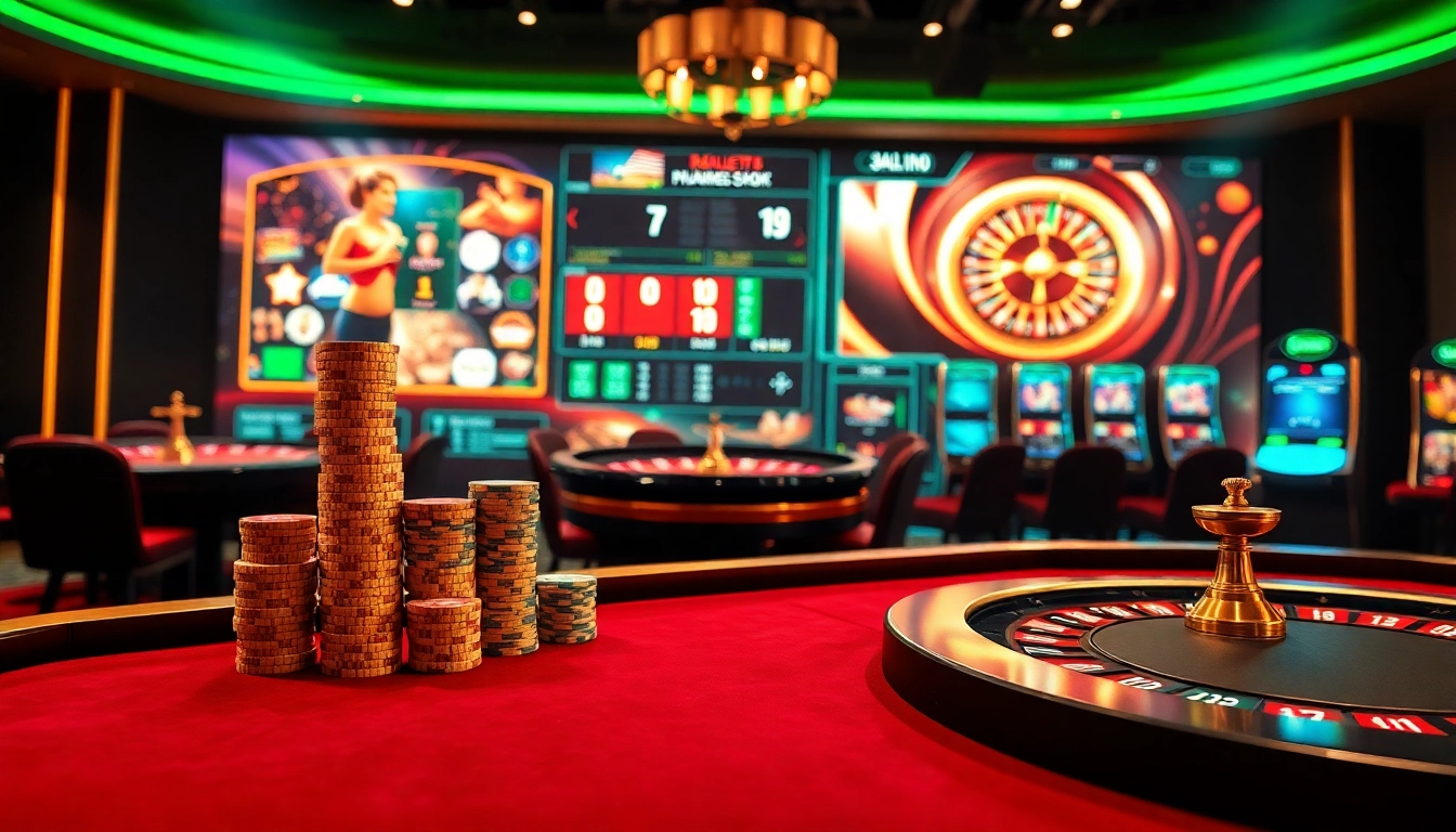 Découvrez l'excitation d'un casino en ligne France fiable avec des tables vibrantes et des éléments de jeu palpitants.