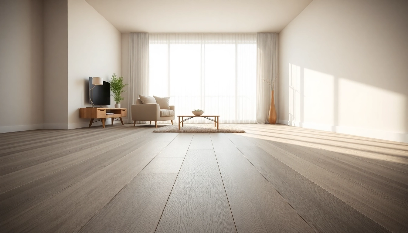 Transform your space with vinyl plank flooring showcased in a bright living room!