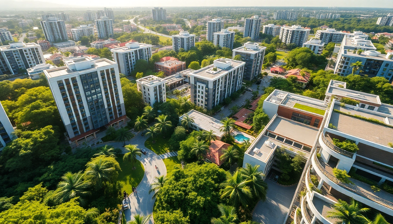 Explore the upcoming tampines ec surrounded by modern architecture and lush greenery.