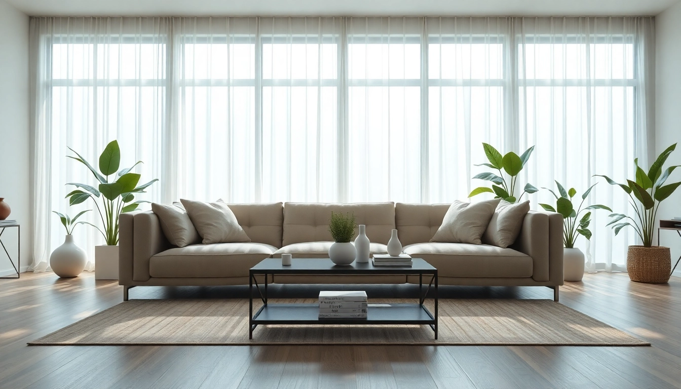 Embracing Seamless Living in a beautifully designed, sunlit interior with modern elements and a relaxing atmosphere.