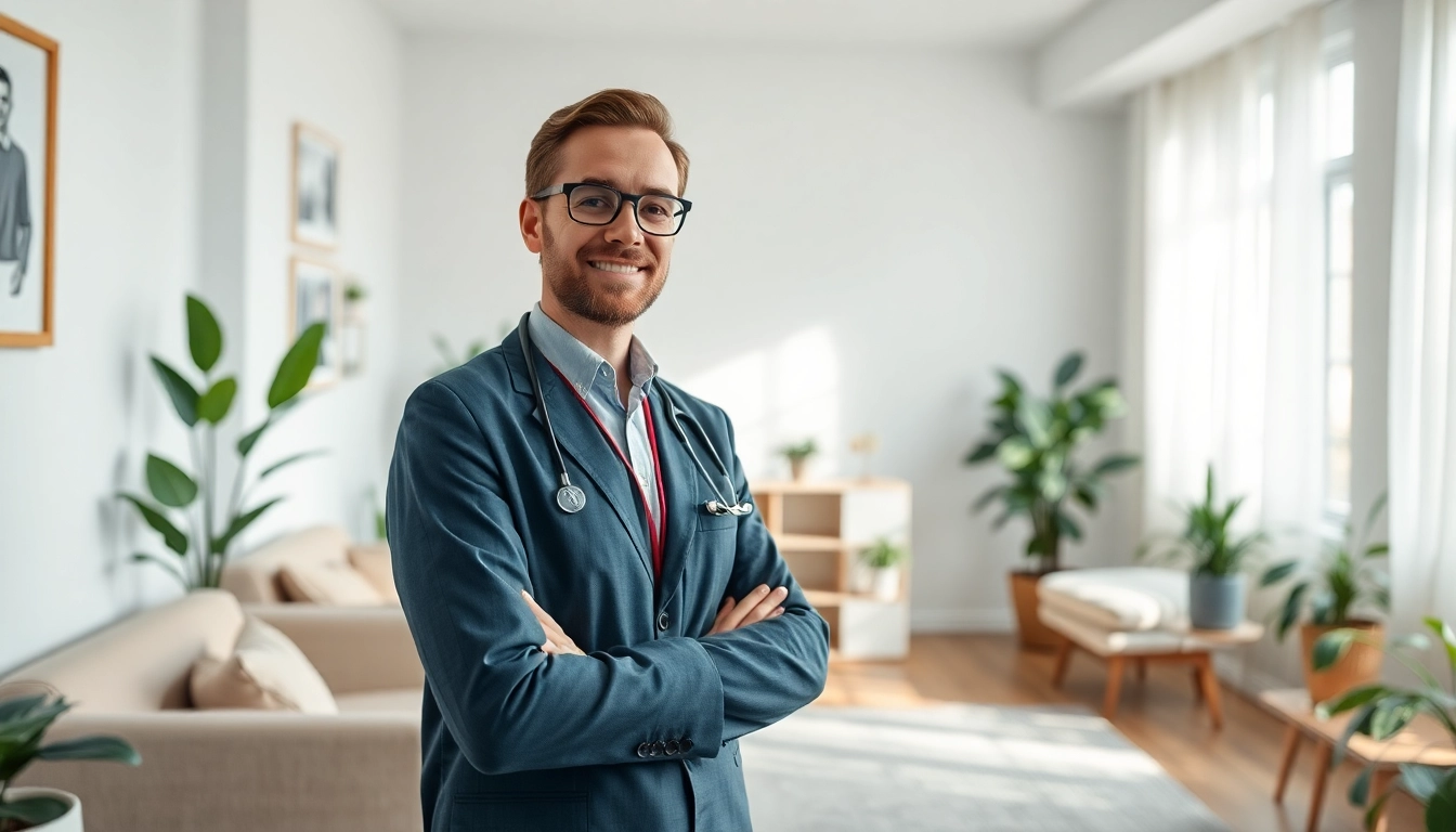 Understand depression symptoms through a detailed mental health consultation scene in a calming therapy room.