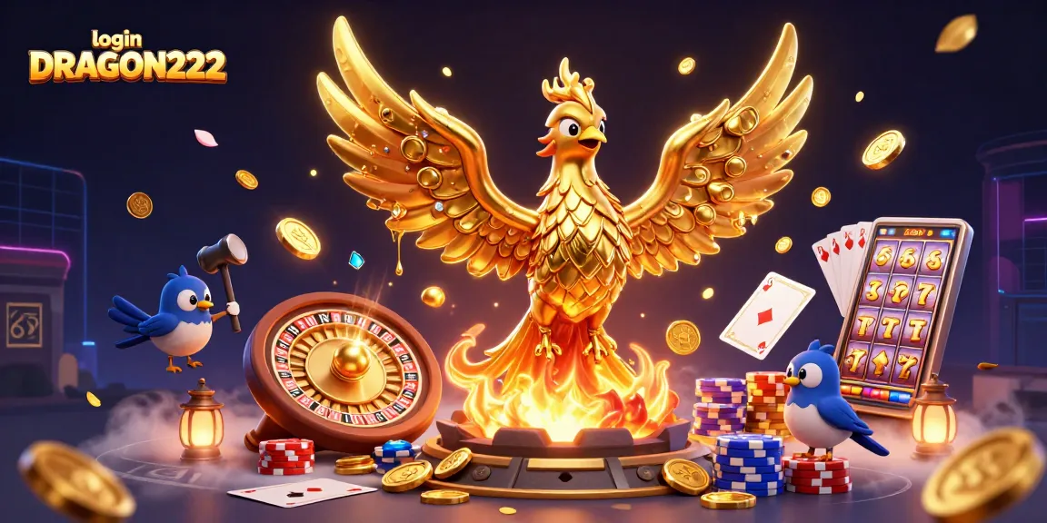 Engage in thrilling gameplay as you login DRAGON222, experiencing a vibrant casino atmosphere.