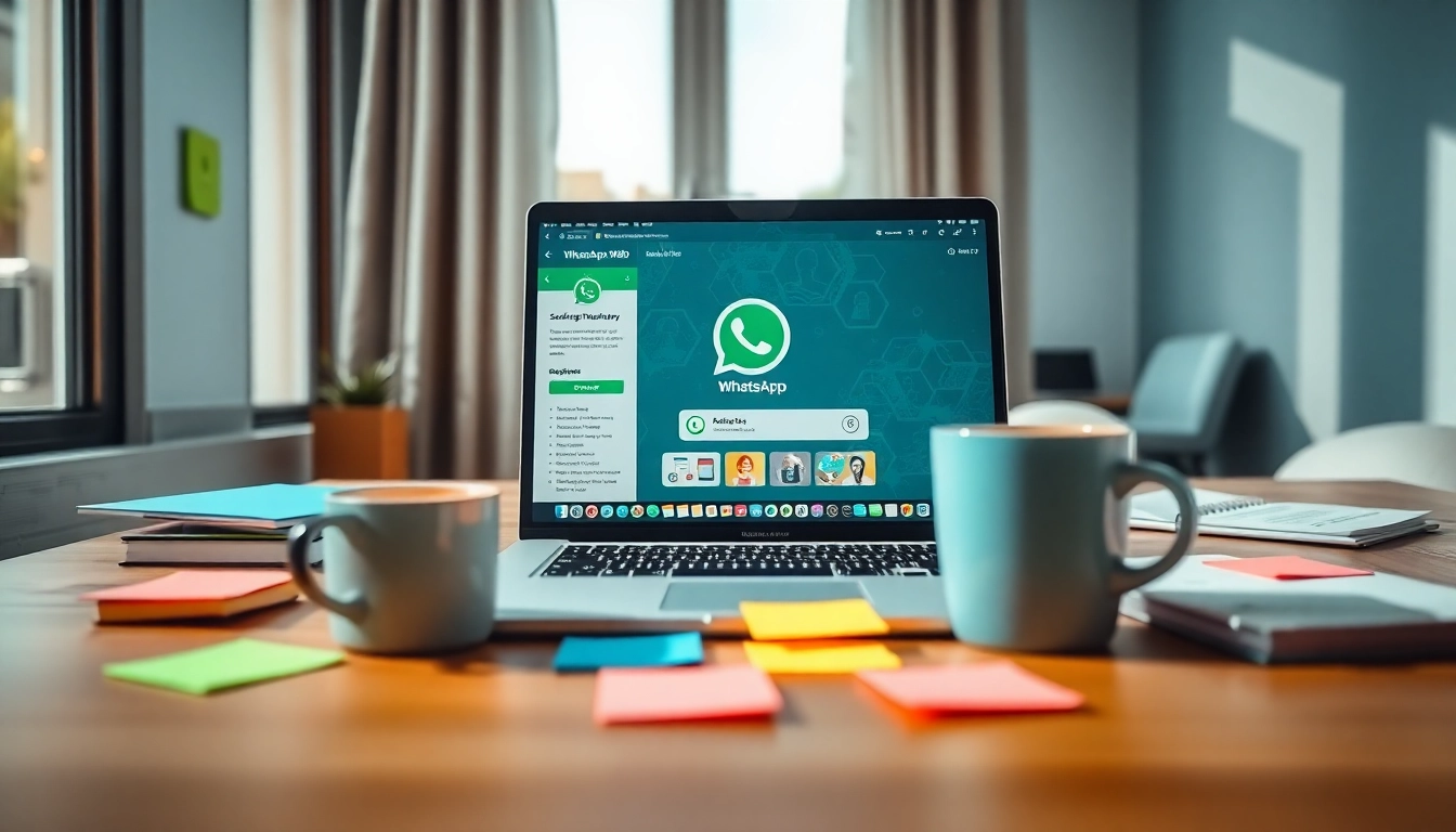 结合 WhatsApp Web 界面的沉浸式工作空间，提升生产力与沟通效果。