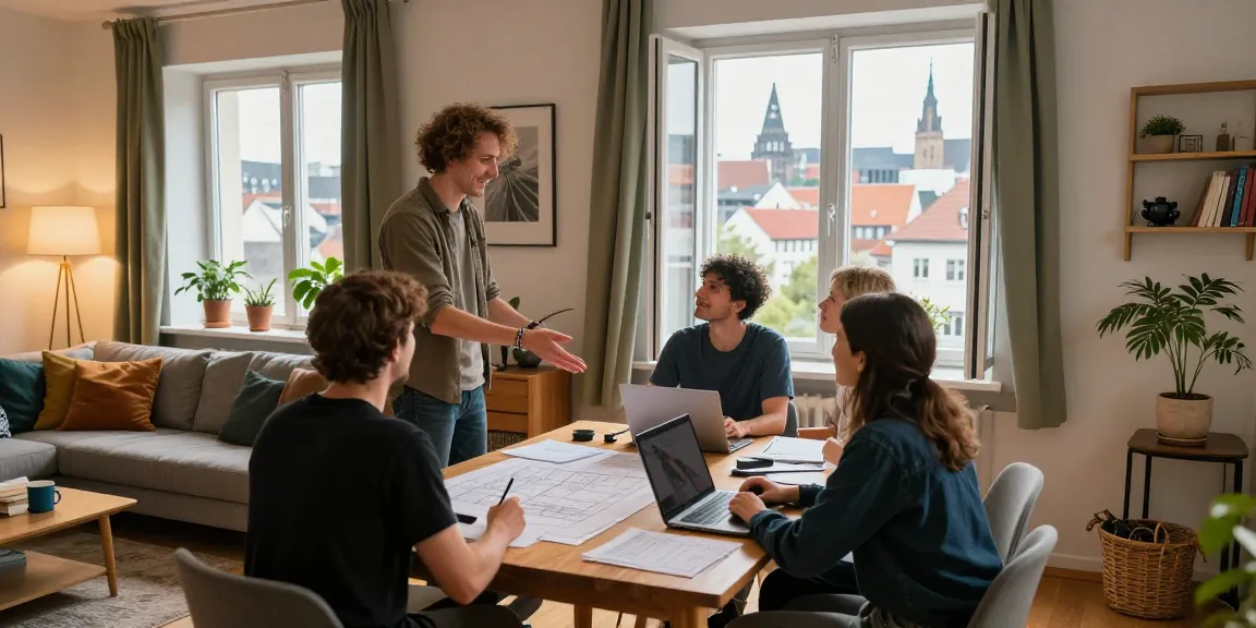 Moderne Monteurwohnung Hannover mit einladendem Wohnraum und freundlichem Gastgeber.