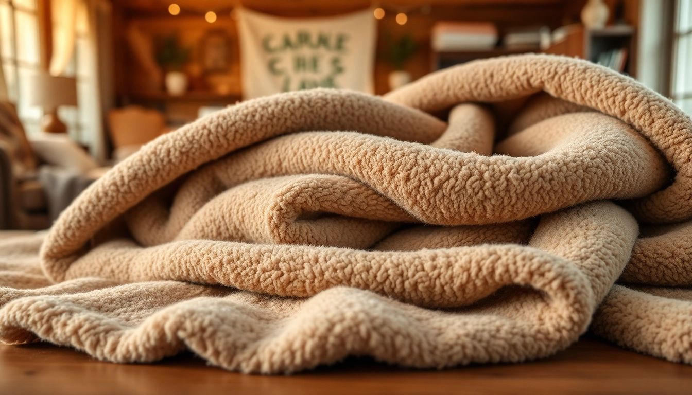 Fleece stof met zachte textuur en rijke details, perfect voor handwerkprojecten.