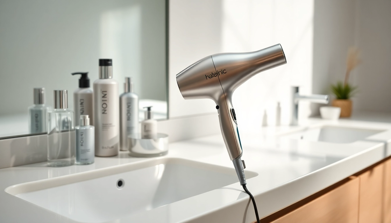 Experience the power of Ionic hair dryer for frizz-free styling.