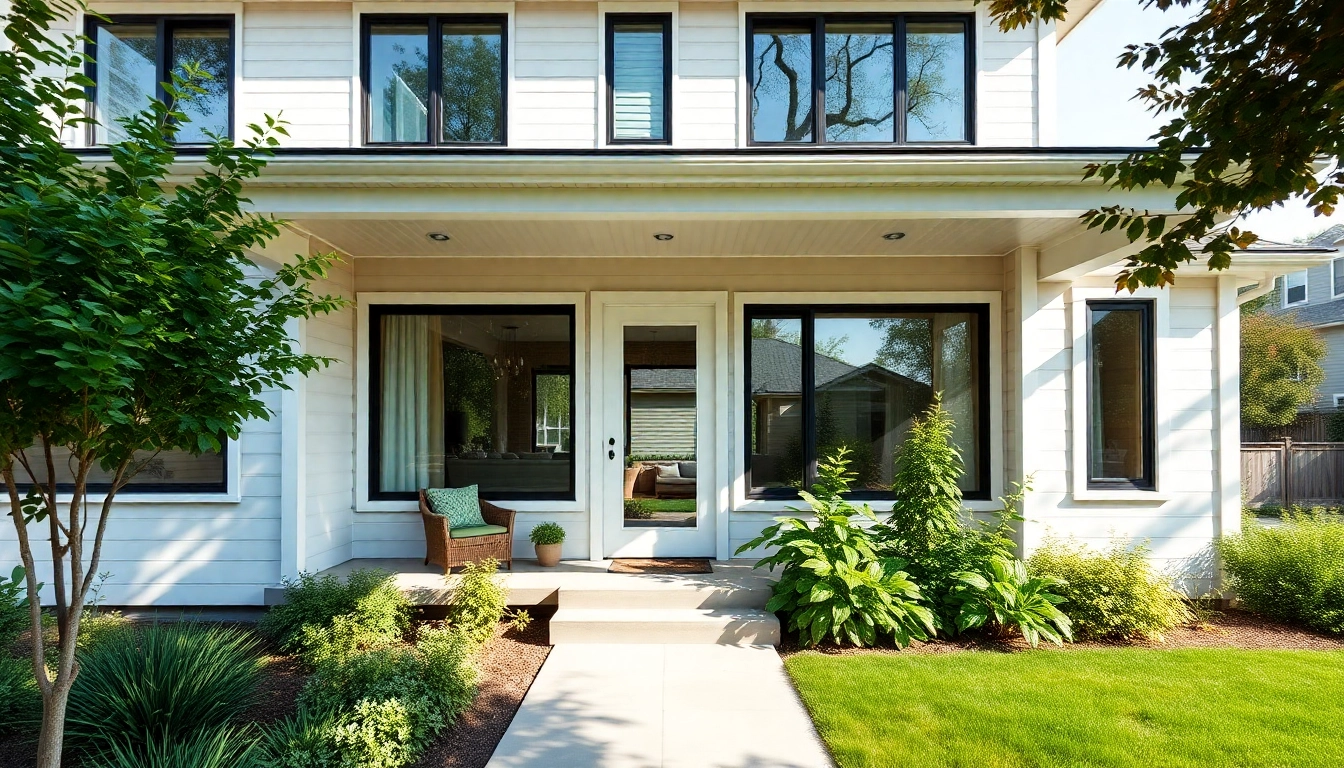 Showcasing a stunning design by a Boston residential architecture firm with modern features and inviting surroundings.