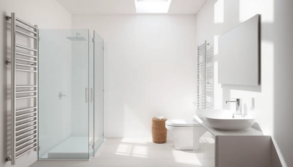 Sonni sanitär GmbH hochwertige Badprodukte in einem modernen Badezimmerlayout