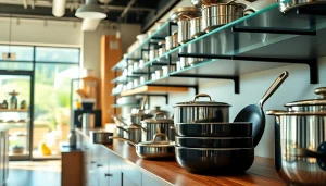 Browse quality items at our cookware shop Auckland with a wide selection of premium cookware.