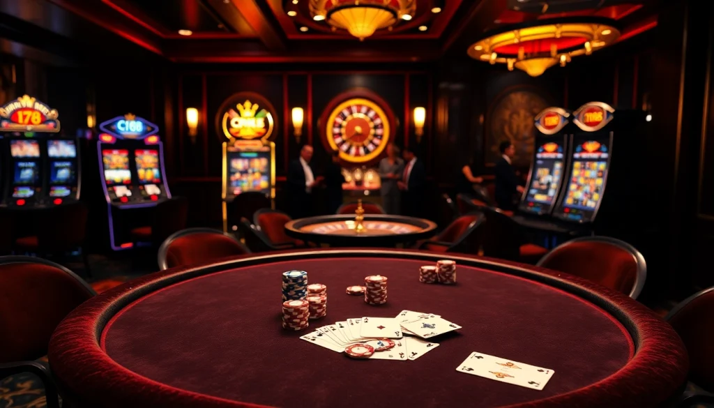 Experience high-stakes excitement at C168 Casino with vibrant tables and thrilling games.