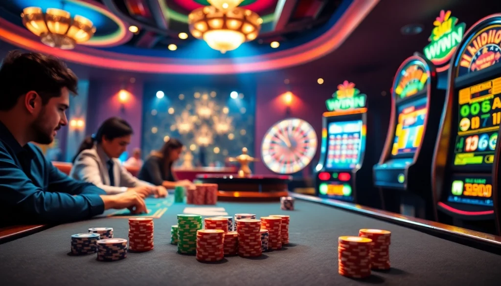 Experience the thrill of winning big at 555 win casino with lively poker and vibrant roulette.