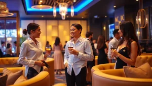 인계동셔츠룸 interior featuring stylish managers and vibrant atmosphere