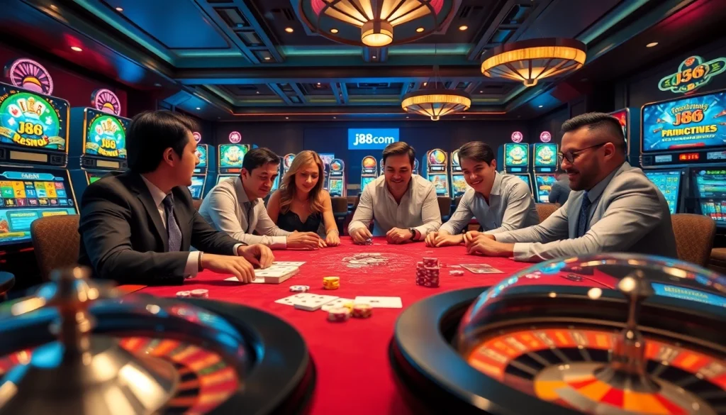 Join the thrilling action at j88 com, where players experience ultimate excitement at the poker table.