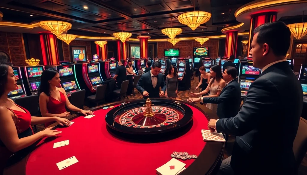 Experience the excitement of casino gaming with vua99 in a luxurious setting.