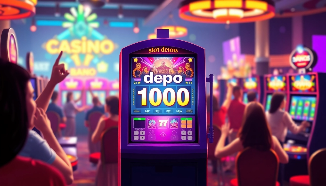 Menangkan jackpot dengan slot depo 1000 yang menggembirakan dan penuh warna.