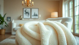 Voel de luxe van imitatie bont stof op deze stijlvolle fauteuil met een warme uitstraling.