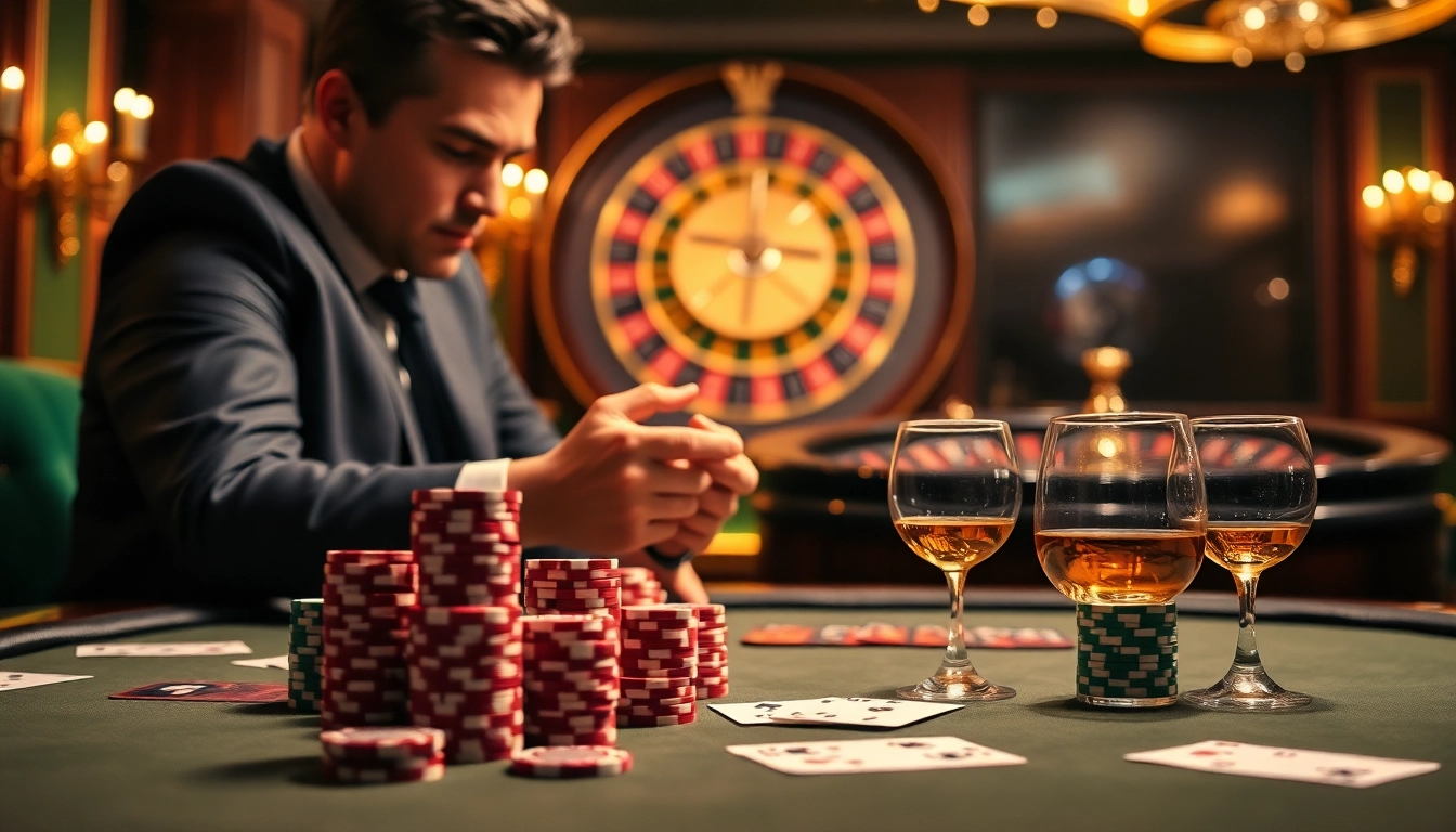 Découvrez l'excitation du casino en ligne France fiable avec des tables de poker luxueuses et une ambiance de jeu vibrante.