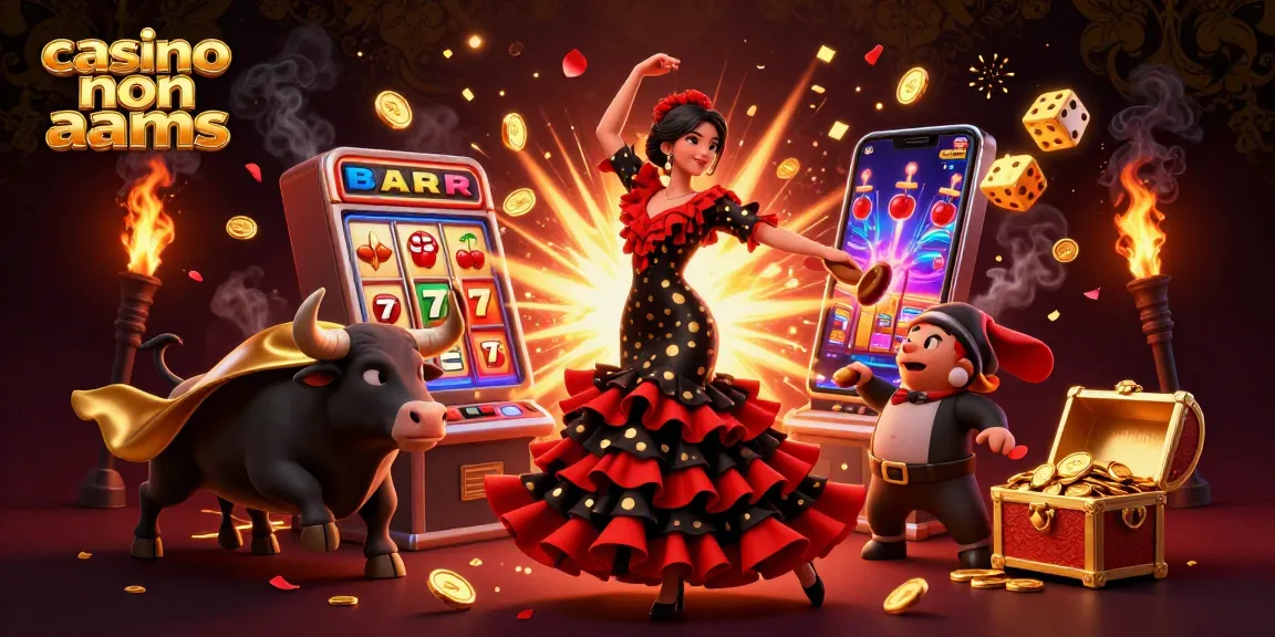 Vivi l'emozione dei casino non AAMS con elementi di gioco dinamici e immagini vivaci.