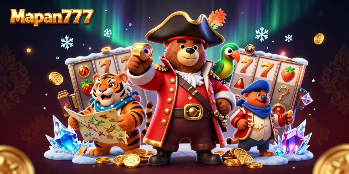 Engage in thrilling Mapan777 slot games with vibrant characters and dynamic visuals!