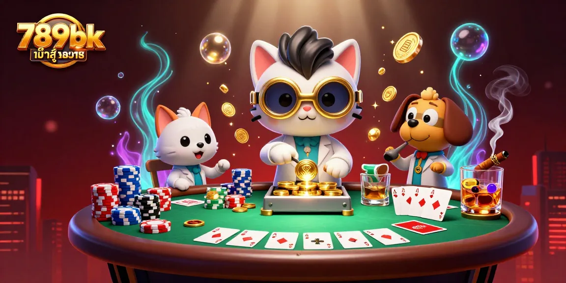 เล่นเกมคาสิโนที่น่าตื่นเต้นกับ 789bk com เข้า สู่ ระบบ ด้วยการสร้างสรรค์จากแมววิทยาศาสตร์
